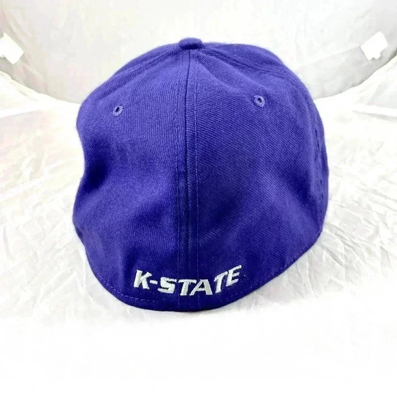 Nike Kansas State Wildcats DRI-FIT Purple Hat Sz L XL 100% Cotton - Picture 3 of 8